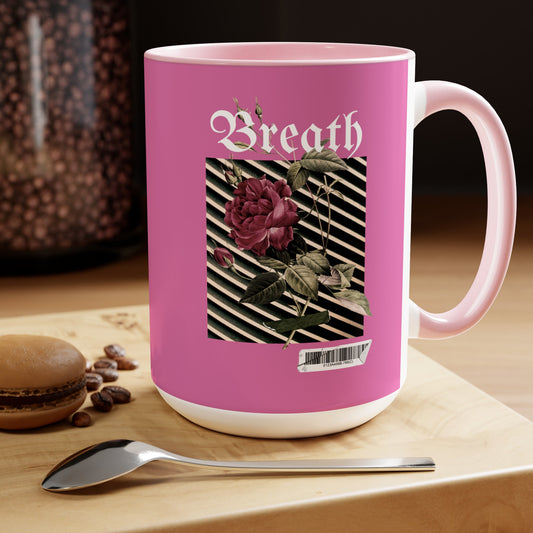 Breath Coffee Mugs, 15oz